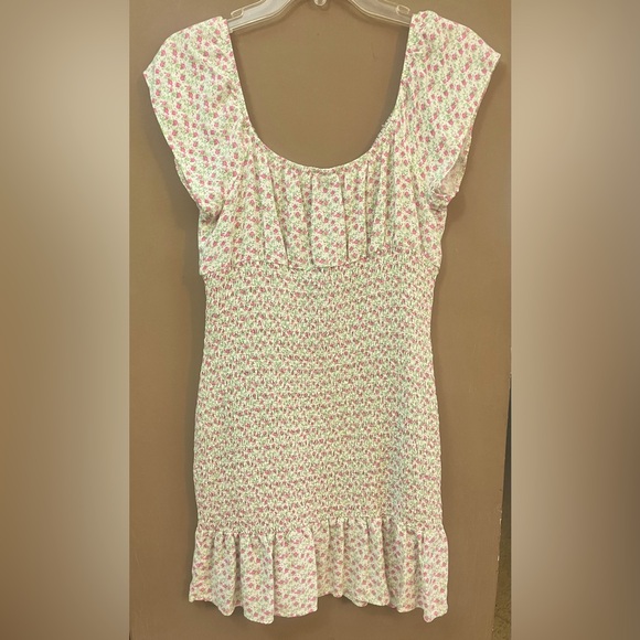 Wild Fable Floral Print Dress - Pink and White - Picture 13 of 14